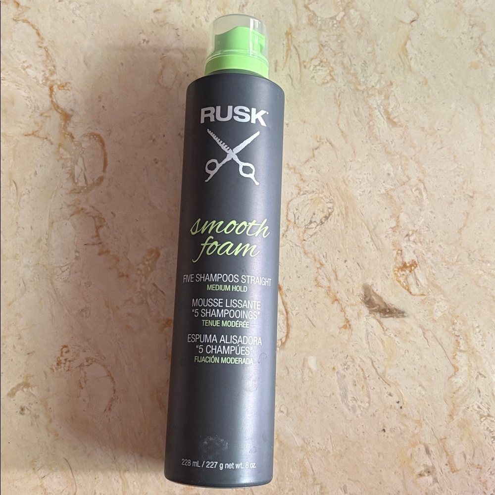 Rusk Smooth Foam *opened*